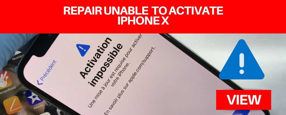Unable to activate iphone X, Unable to activate iphone 7